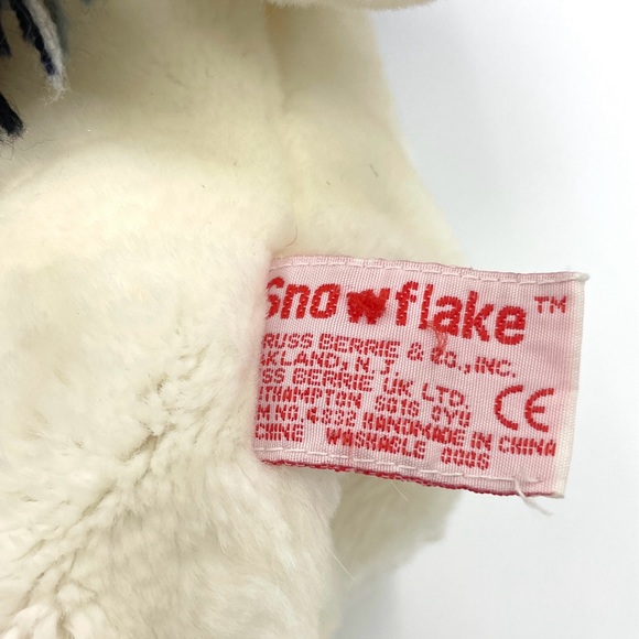 Russ Snowflake Snowman Plush 16” - Picture 9 of 10